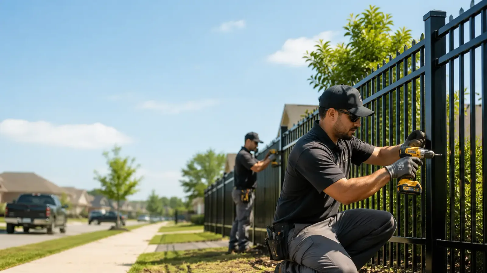 Metal Fence Installation in Enterprise, LA